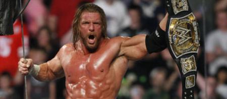 triple h reste champion